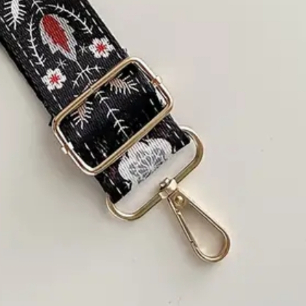 FLOWER PATTERN Guitar /Purse Strap - Picture 4 of 5